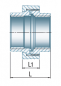 Preview: Verschraubung Typ 330, I/I, flach dichtend, 2 1/2"